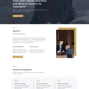Business Consulting Website sample